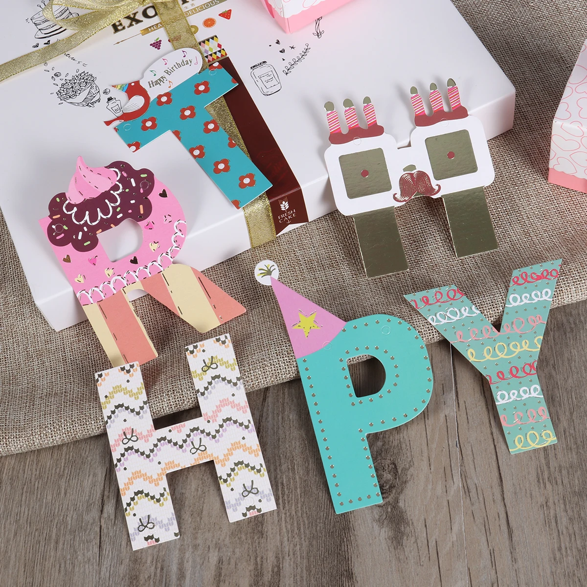 1pc 2.3 Meters Creative Colorful HAPPY BIRTHDAY Paper Birthday Bunting Banners String Flags Garland Birthday
1pc 2.3 Meters Creative Colorful HAPPY BIRTHDAY Paper Birthday Bunting Banners String Flags Garland Birthday