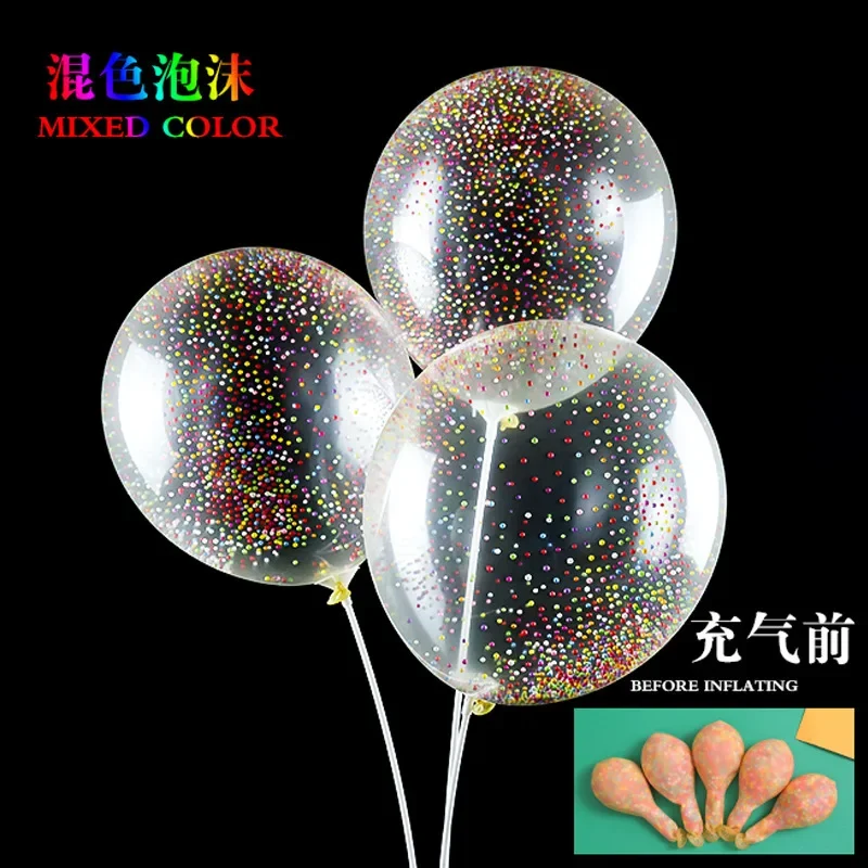 10PCS 12 Inch Transparent Sequin Balloon Decoration Children's Toys Birthday Balloon Thickened Transparent Magic Foam Balloon
10PCS 12 Inch Transparent Sequin Balloon Decoration Children's Toys Birthday Balloon Thickened Transparent Magic Foam Balloon