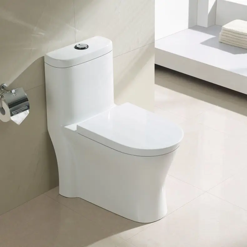 Modern, high-quality, all-in-one ceramic S toilet with trap and double flush system. Perfect for modern bathrooms.
Modern, high-quality, all-in-one ceramic S toilet with trap and double flush system. Perfect for modern bathrooms.