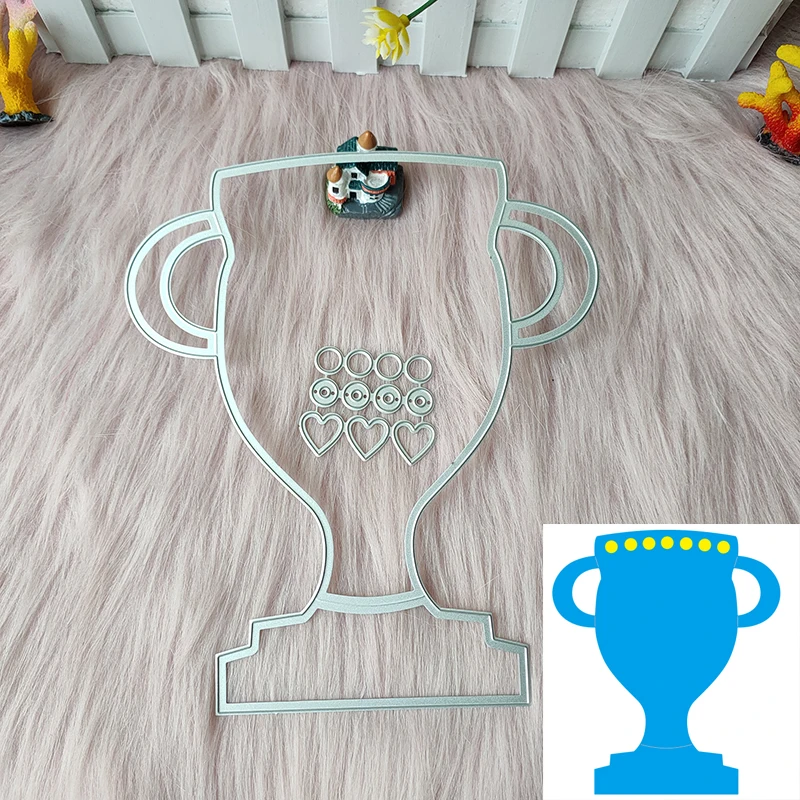 New Trophies Cups Metal Cutting die mould scrapbook decoration embossed photo album decoration card making DIY handicrafts
New Trophies Cups Metal Cutting die mould scrapbook decoration embossed photo album decoration card making DIY handicrafts