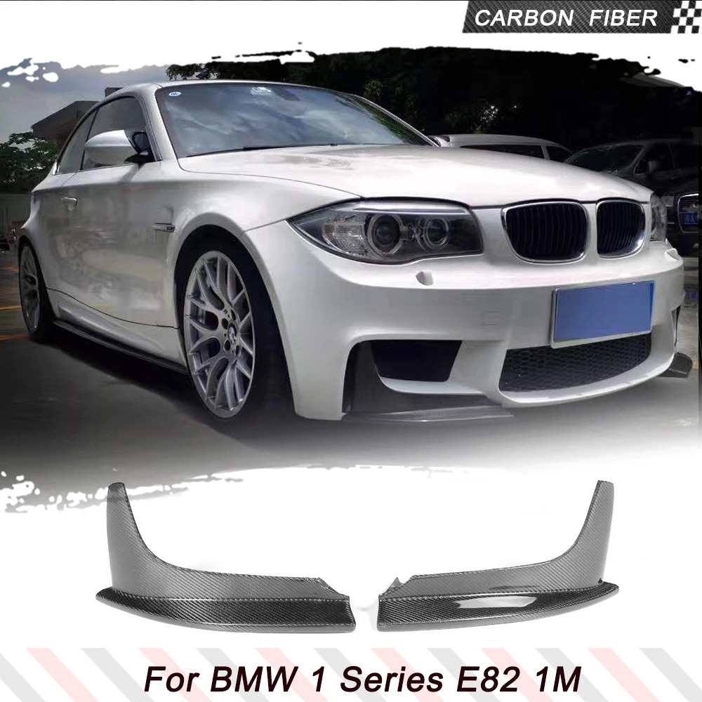 Carbon Fiber Car Front Bumper Splitters for BMW 1 Series E82 1M Coupe 2011-2018 Car Bumper Fins Bumper Canards FRP Black
Carbon Fiber Car Front Bumper Splitters for BMW 1 Series E82 1M Coupe 2011-2018 Car Bumper Fins Bumper Canards FRP Black