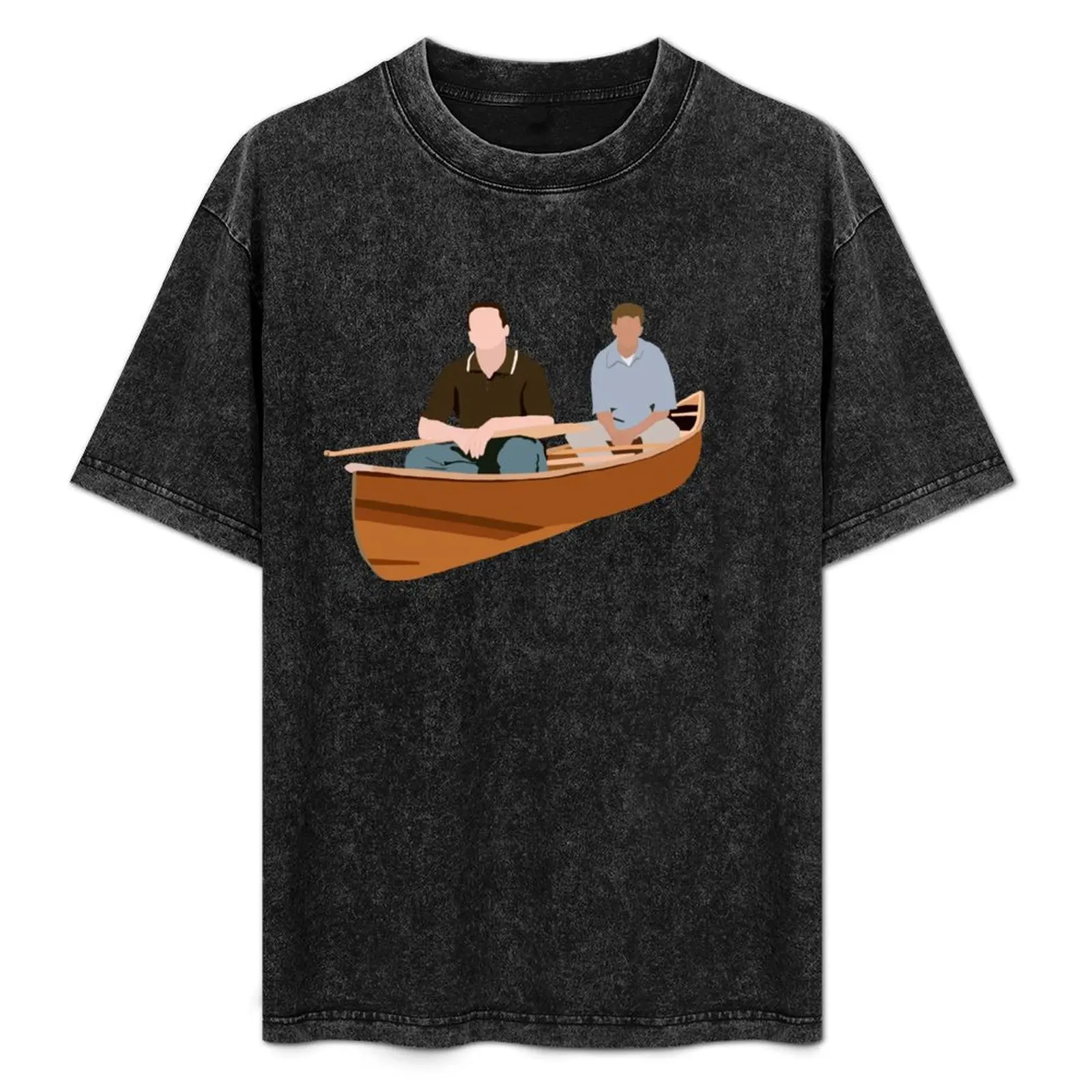 Chandler and Joey's canoe T-Shirt plus size clothes cute clothes Short sleeve tee Men's t-shirts
Chandler and Joey's canoe T-Shirt plus size clothes cute clothes Short sleeve tee Men's t-shirts