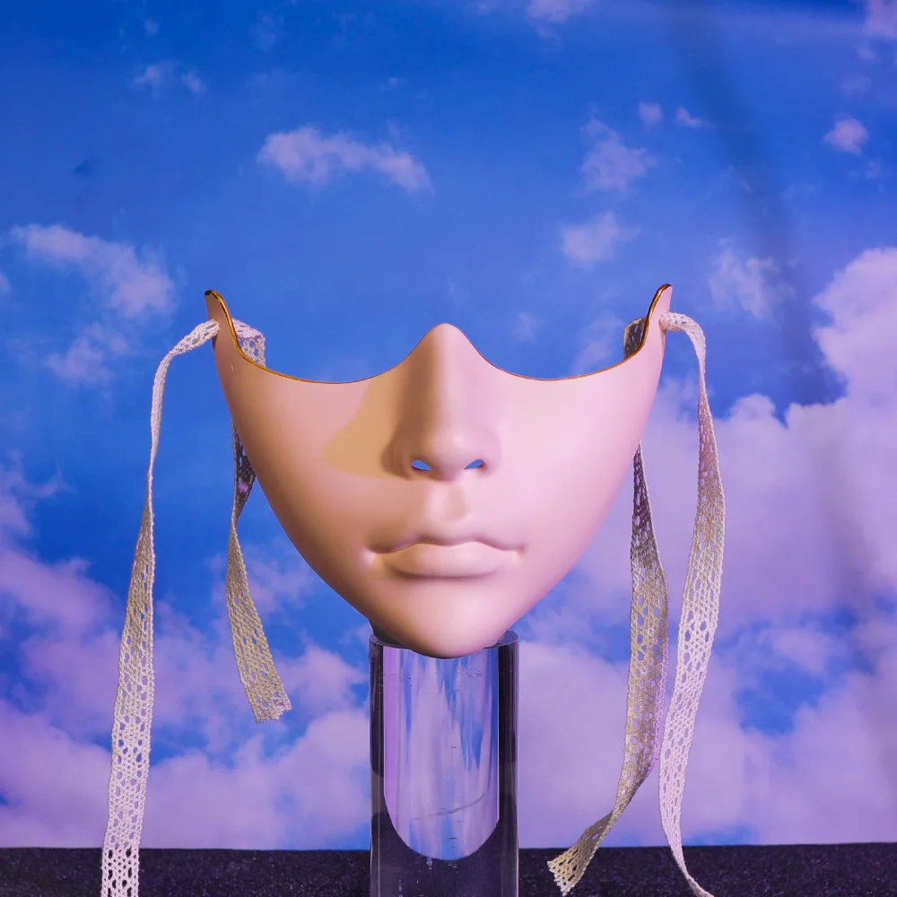 New Colorful Lower Half Face COS Beauty Props Furnishings Collectible Half Face Decoration Mechanical Wind Adult Men Women Mask
New Colorful Lower Half Face COS Beauty Props Furnishings Collectible Half Face Decoration Mechanical Wind Adult Men Women Mask