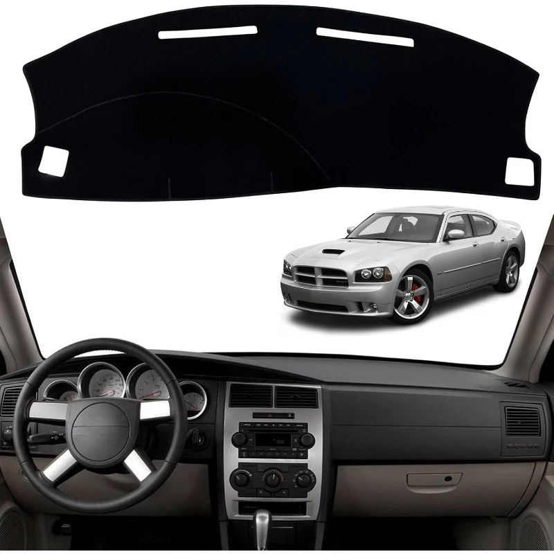Для Dodge Charger 2005-2007: Защитный чехол-накидка на приборную панель, коврик-накладка на панель приборов, автомобильные аксессуары
Для Dodge Charger 2005-2007: Защитный чехол-накидка на приборную панель, коврик-накладка на панель приборов, автомобильные аксессуары