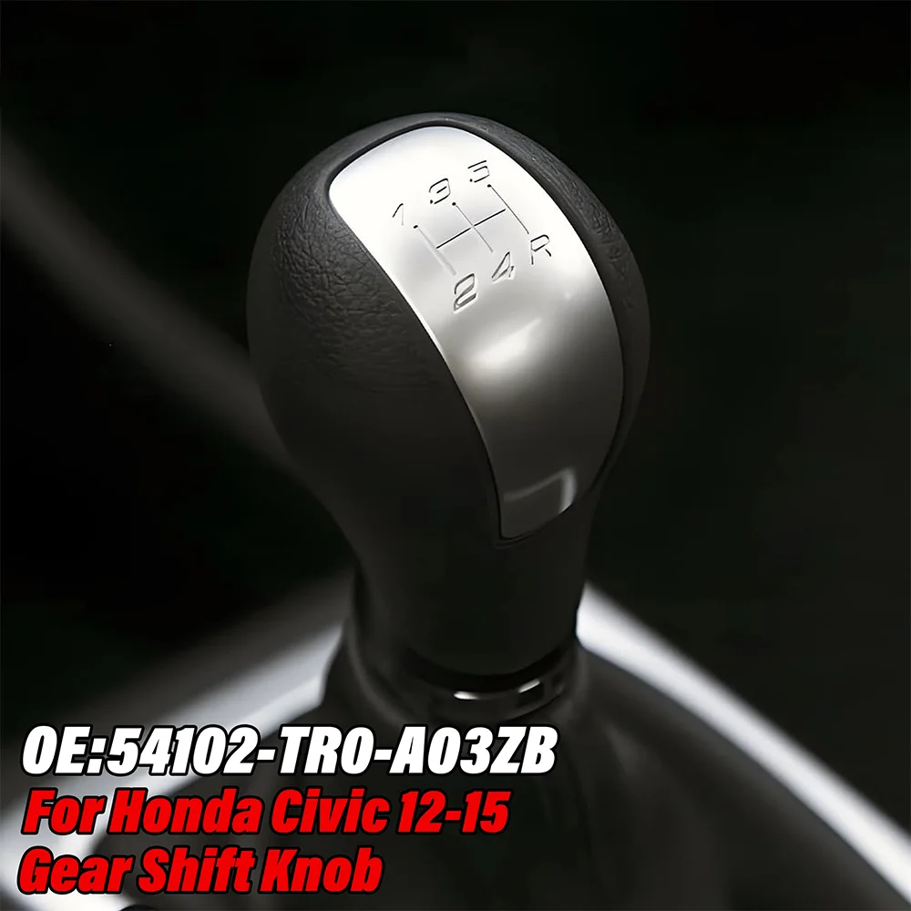 54102-TR0-A03ZB 5Speed Manual Gear Shift Knob With Leather Boot Cover For Honda Civic 2012 2013 2014 2015 Shifter Lever Handball
54102-TR0-A03ZB 5Speed Manual Gear Shift Knob With Leather Boot Cover For Honda Civic 2012 2013 2014 2015 Shifter Lever Handball