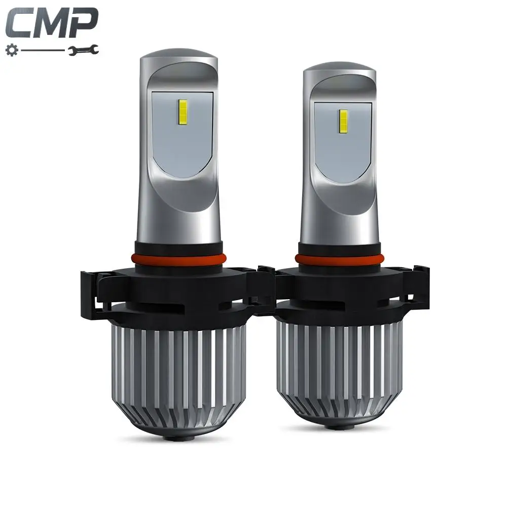 2Pcs 12000LM 6000K 80W Low Beam Headlights Fog Lights EV10 5202/5201/H16 6 CSP-LED Chips For Car Light Assemblies Replaceable
2Pcs 12000LM 6000K 80W Low Beam Headlights Fog Lights EV10 5202/5201/H16 6 CSP-LED Chips For Car Light Assemblies Replaceable