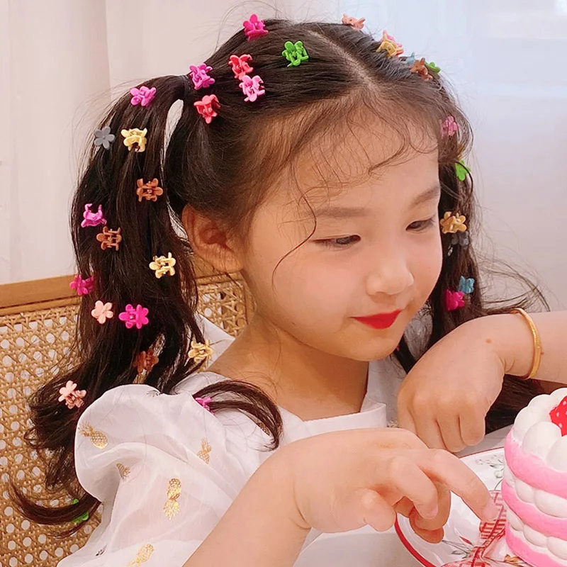 50PCS/Box Small Colorful Hair Claws Clips Cute Mini Hairpins Plastic Kids Barrettes Baby Girls Headwear Party Hair Accessories
50PCS/Box Small Colorful Hair Claws Clips Cute Mini Hairpins Plastic Kids Barrettes Baby Girls Headwear Party Hair Accessories