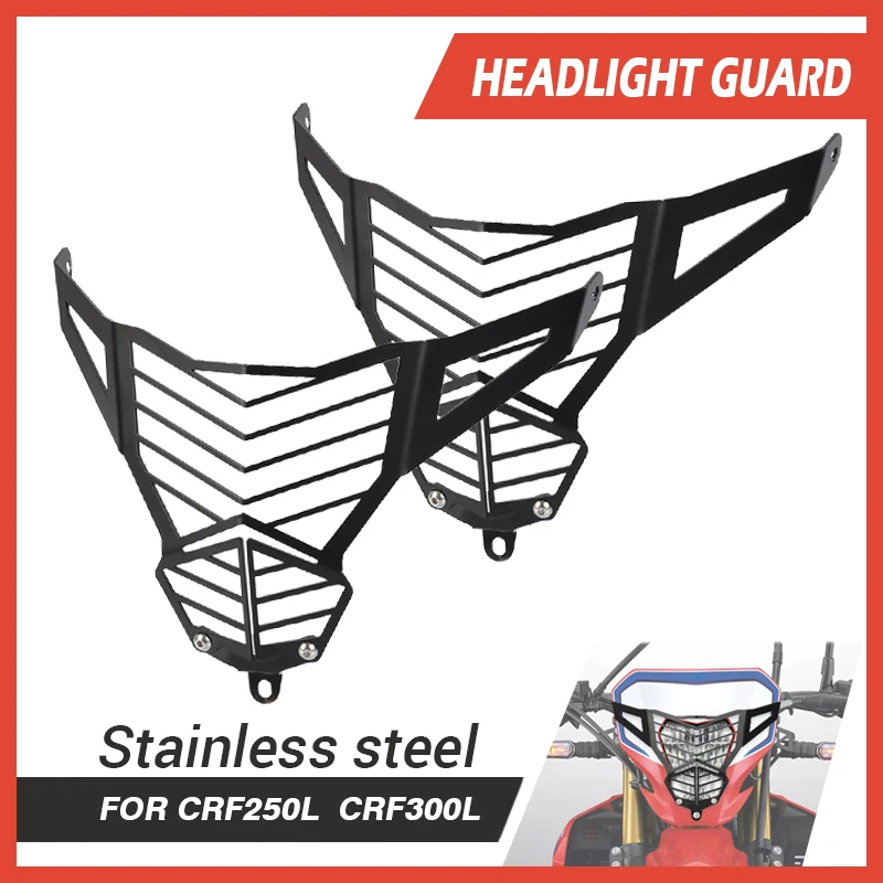 FOR HONDA CRF250L/CRF300L 2021-2022-2023 Motorcycle Accessories Headlight Protector Guard Front Head Lamp Grill Protection Cover
FOR HONDA CRF250L/CRF300L 2021-2022-2023 Motorcycle Accessories Headlight Protector Guard Front Head Lamp Grill Protection Cover