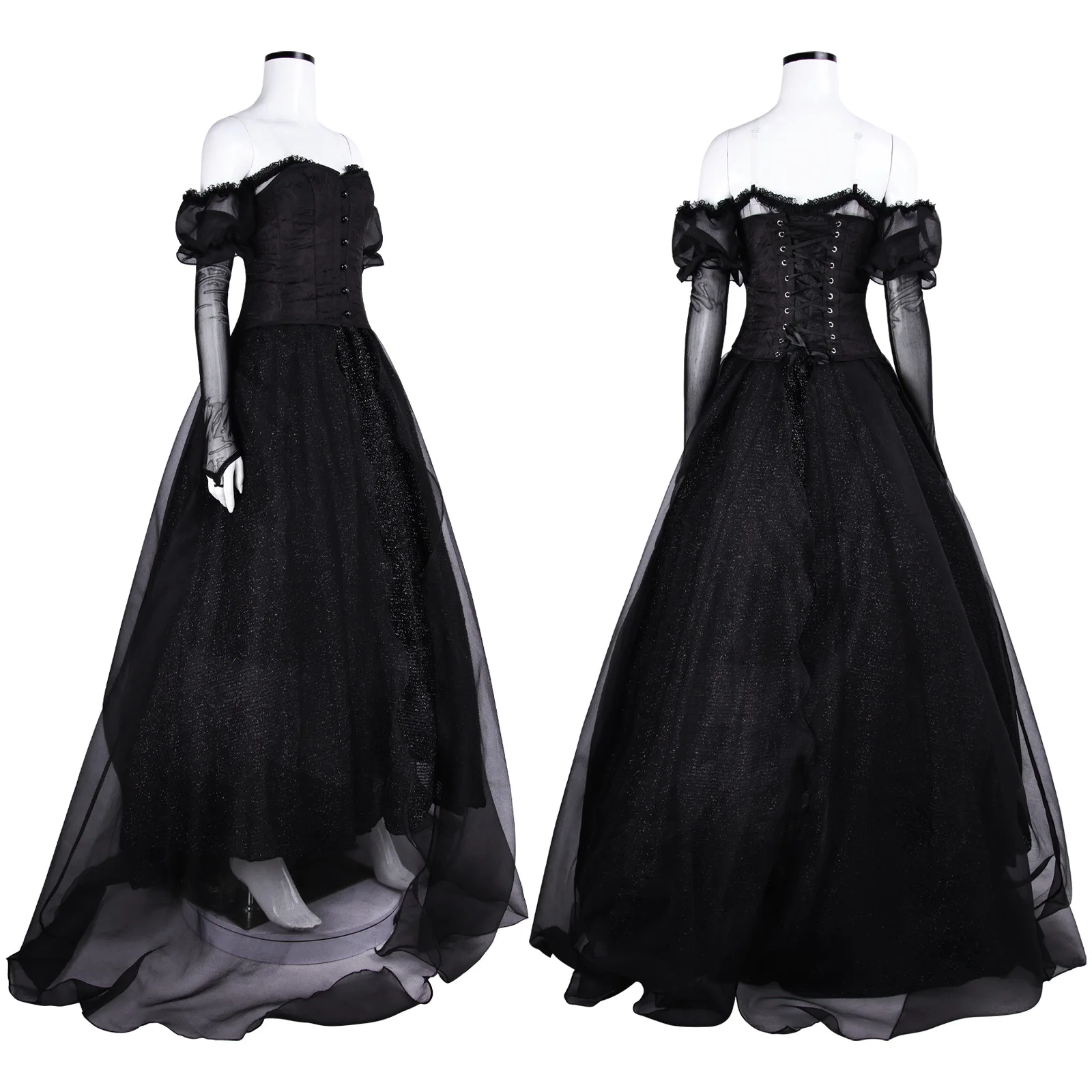 Темное женское платье в стиле кино, карнавальный костюм на Хэллоуин, темный женский стиль, карнавальный костюм
Темное женское платье в стиле кино, карнавальный костюм на Хэллоуин, темный женский стиль, карнавальный костюм