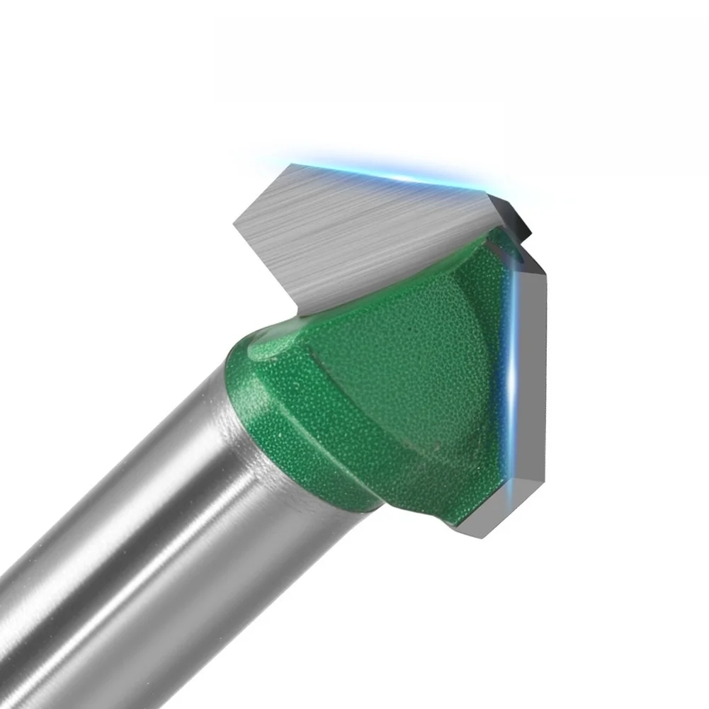 V Groove Router Bit 90 Degree 2 Flute Milling Cutter for Edge Trimming in Woodworking CNC Routing and Engraving Applications
V Groove Router Bit 90 Degree 2 Flute Milling Cutter for Edge Trimming in Woodworking CNC Routing and Engraving Applications