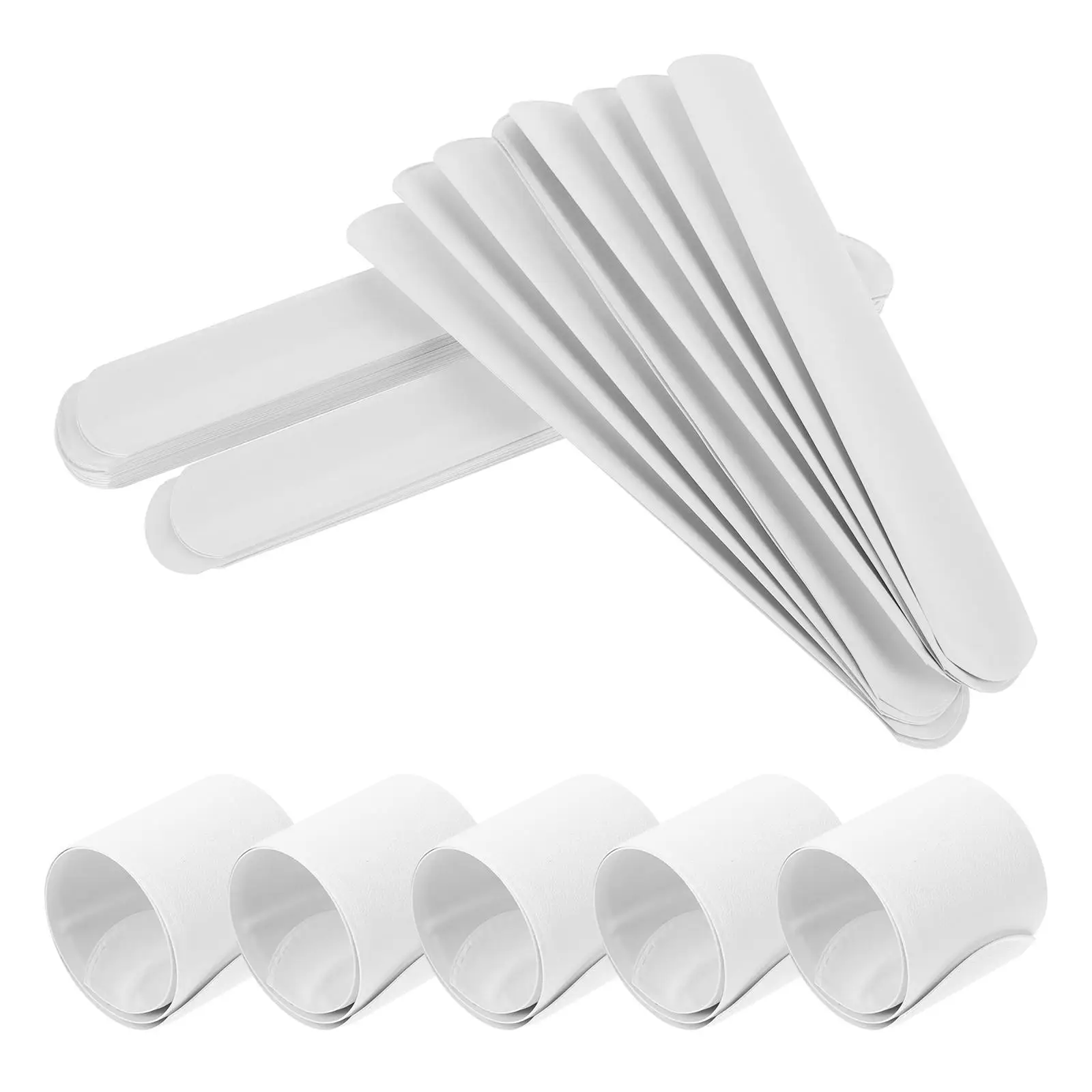 60 Pcs White Slap Bracelets DIY Graffiti Bands Kids Party Favors Compact Toys PVC Child Wrist Size Adjustable Comfortable
60 Pcs White Slap Bracelets DIY Graffiti Bands Kids Party Favors Compact Toys PVC Child Wrist Size Adjustable Comfortable