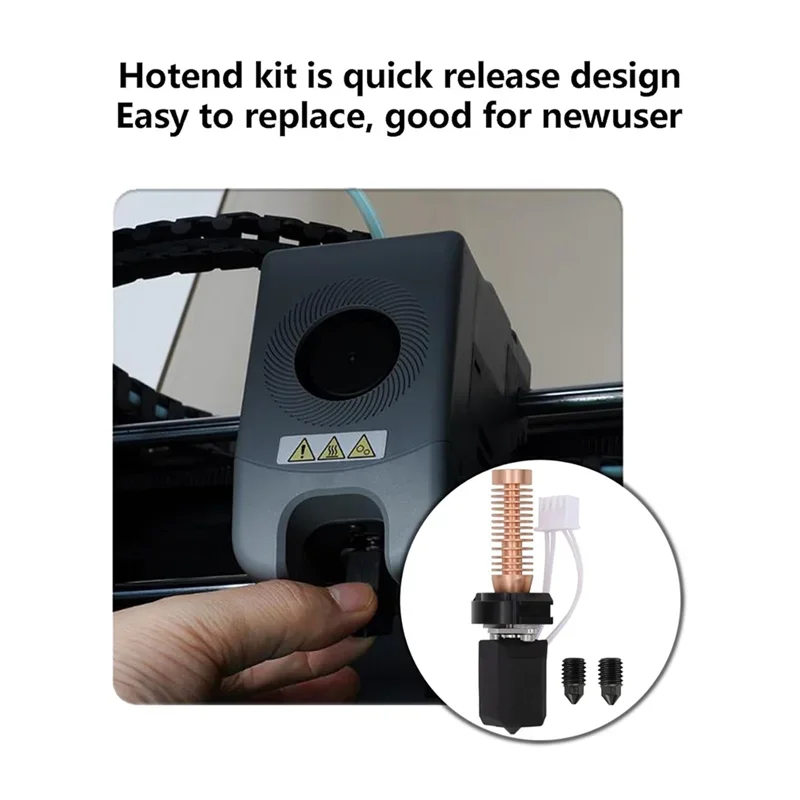 Комплект Hotend для Flashforge Adventurer 5M/5M Pro, быстрая сменная сборка Hot End для 3D-принтера Adventurer 5M, часть
Комплект Hotend для Flashforge Adventurer 5M/5M Pro, быстрая сменная сборка Hot End для 3D-принтера Adventurer 5M, часть