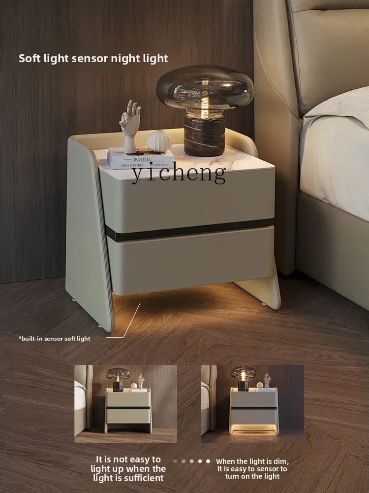 Rock Slab Bedside Table Home Bedroom Smart Wireless Charging Storage Bedside Cabinet
Rock Slab Bedside Table Home Bedroom Smart Wireless Charging Storage Bedside Cabinet