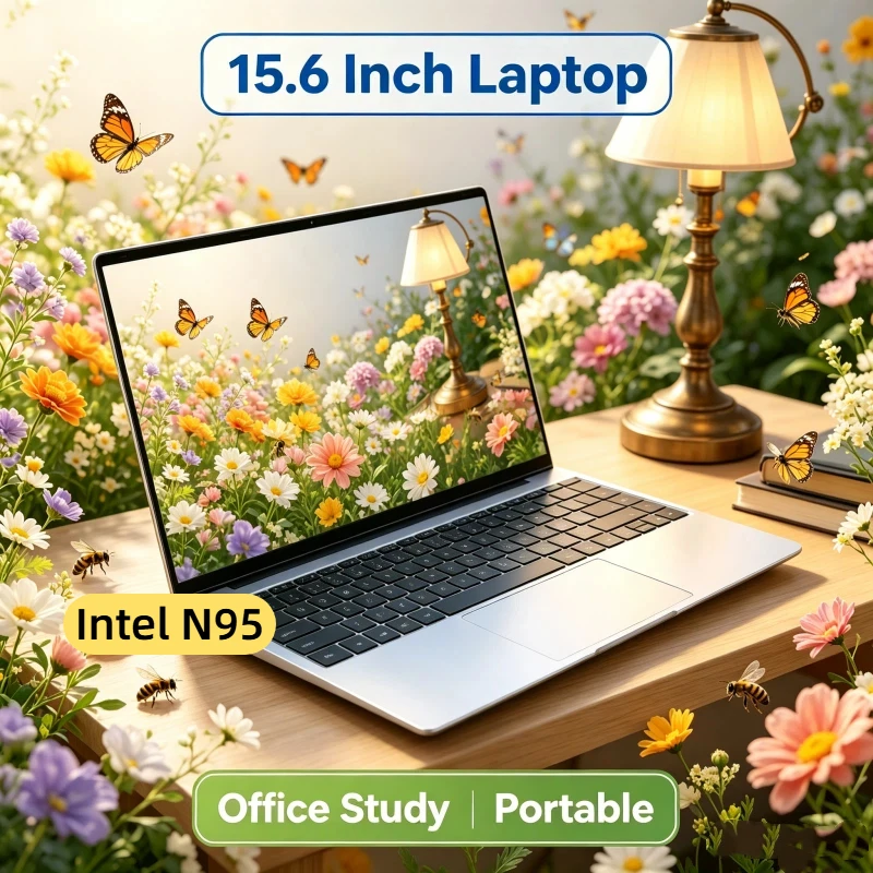 Intel N95 Tough 15.6" Portable Laptop Windows11 Notebook 32GB DDR4 2TB SSD Pc Gamer Office Computer
Intel N95 Tough 15.6" Portable Laptop Windows11 Notebook 32GB DDR4 2TB SSD Pc Gamer Office Computer