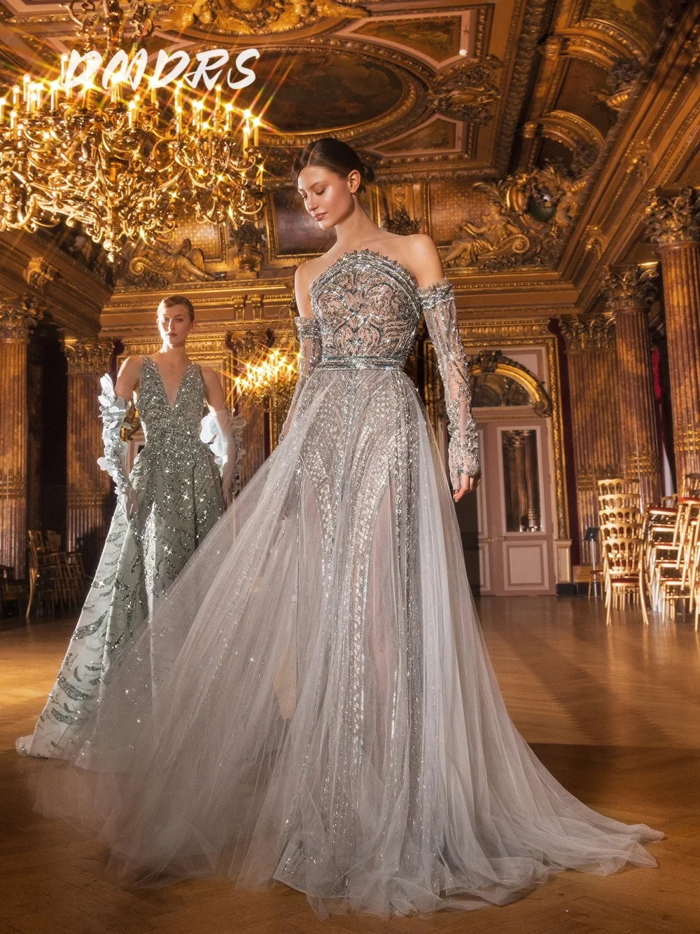 Elegant Sleeveless Beaded Prom Dress Exquisite Strapless Party Dress Shiny Sequined Lace A-line Floor-Length Evening Gowns Custo
Elegant Sleeveless Beaded Prom Dress Exquisite Strapless Party Dress Shiny Sequined Lace A-line Floor-Length Evening Gowns Custo