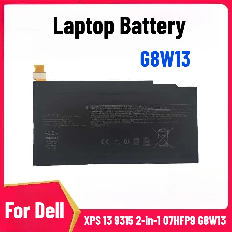 Brand New Laptop Battery for Dell XPS 13 9315 2-in-1 07HFP9 G8W13
Brand New Laptop Battery for Dell XPS 13 9315 2-in-1 07HFP9 G8W13