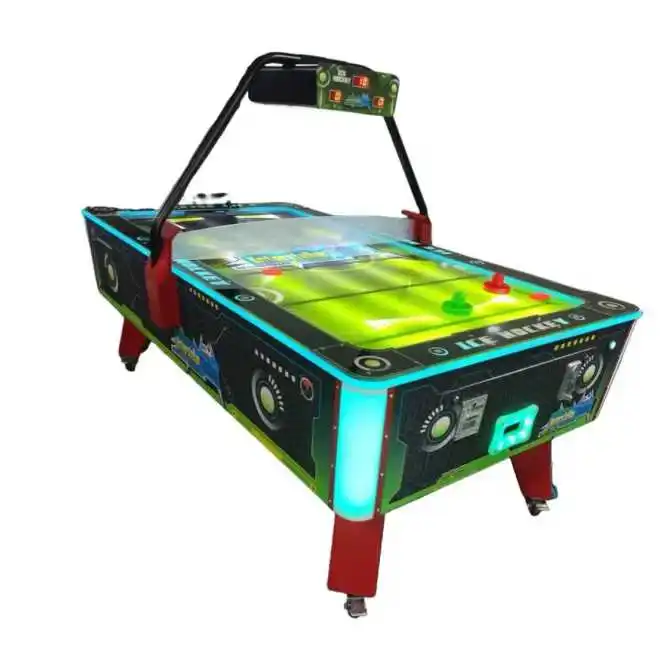 Новейший электрический аэрохоккей для помещений, игровой автомат на 2 игрока, с монетоприемником, привлекательный дизайн, аркадный стол Hockey Star
Новейший электрический аэрохоккей для помещений, игровой автомат на 2 игрока, с монетоприемником, привлекательный дизайн, аркадный стол Hockey Star