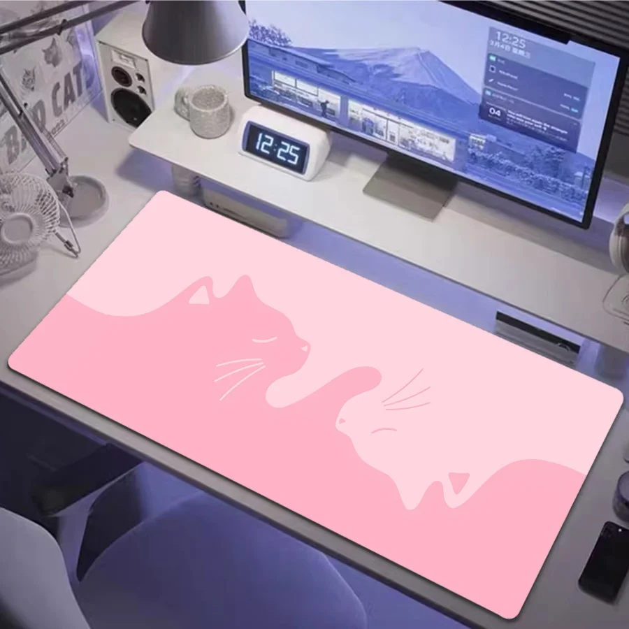 Аниме-коврик XXL для стола, розовый коврик для мыши с кошкой, большой коврик для ПК, аксессуары для геймеров, кавайный коврик для клавиатуры и мыши, игровые коврики XXL
Аниме-коврик XXL для стола, розовый коврик для мыши с кошкой, большой коврик для ПК, аксессуары для геймеров, кавайный коврик для клавиатуры и мыши, игровые коврики XXL