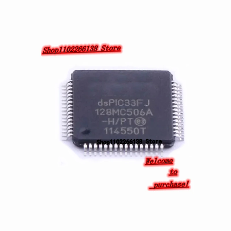 DSPIC33FJ128MC506A-H/PT DSPIC33FJ128MC506A TQFP-64 Чип IC 1 шт./лот
DSPIC33FJ128MC506A-H/PT DSPIC33FJ128MC506A TQFP-64 Чип IC 1 шт./лот