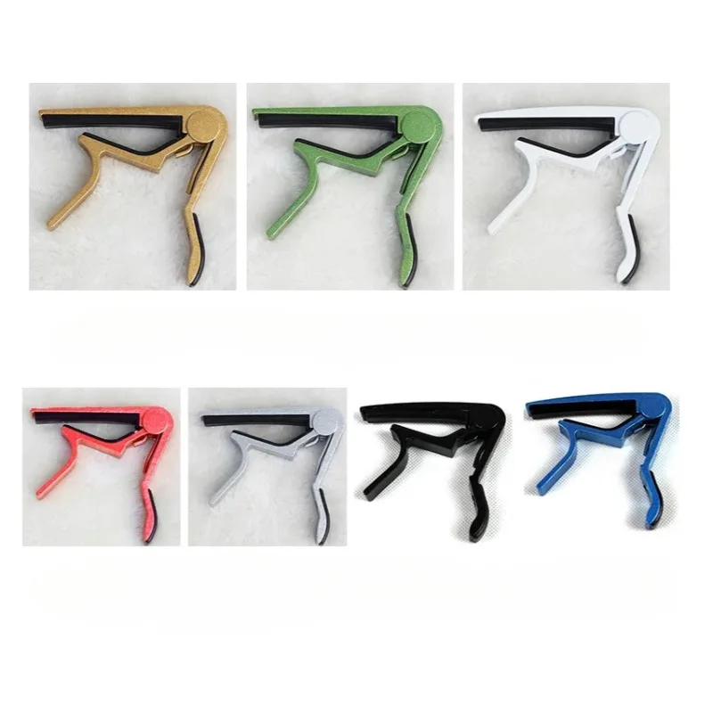 High Quality Aluminium Alloy Silver Quick Change Clamp Key Acoustic Classic Guitar Capo for Tone Adjusting Guitar
High Quality Aluminium Alloy Silver Quick Change Clamp Key Acoustic Classic Guitar Capo for Tone Adjusting Guitar