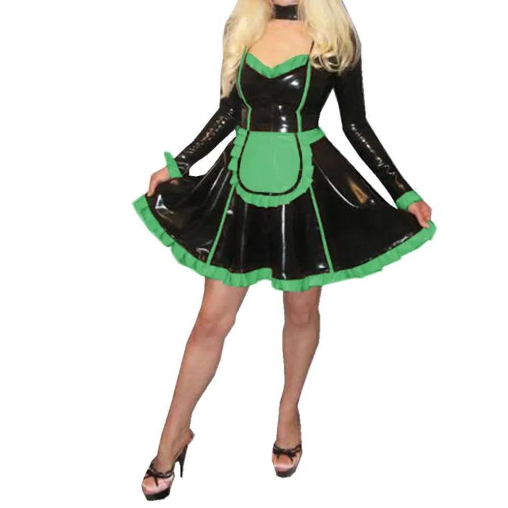 Sexy Maid Uniform High Neck Sweetheart Ruffles Maid Dress with Apron Cosplay Costumes Roles Play Lace Pleated Dress Unisex 7XL
Sexy Maid Uniform High Neck Sweetheart Ruffles Maid Dress with Apron Cosplay Costumes Roles Play Lace Pleated Dress Unisex 7XL