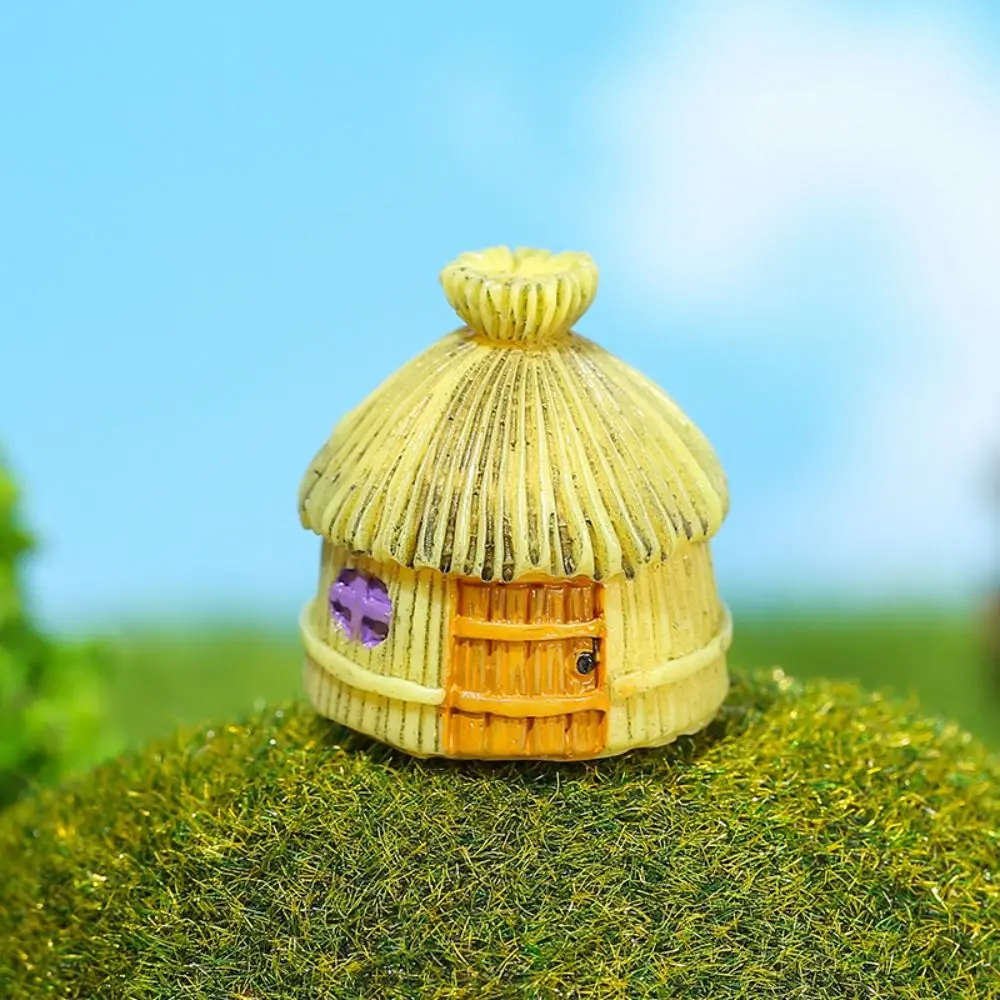 Building Thatched Cottage Miniature Statue Handmade Resin Crafts Small House Statue Mini Micro Landscape Ornaments Garden
Building Thatched Cottage Miniature Statue Handmade Resin Crafts Small House Statue Mini Micro Landscape Ornaments Garden