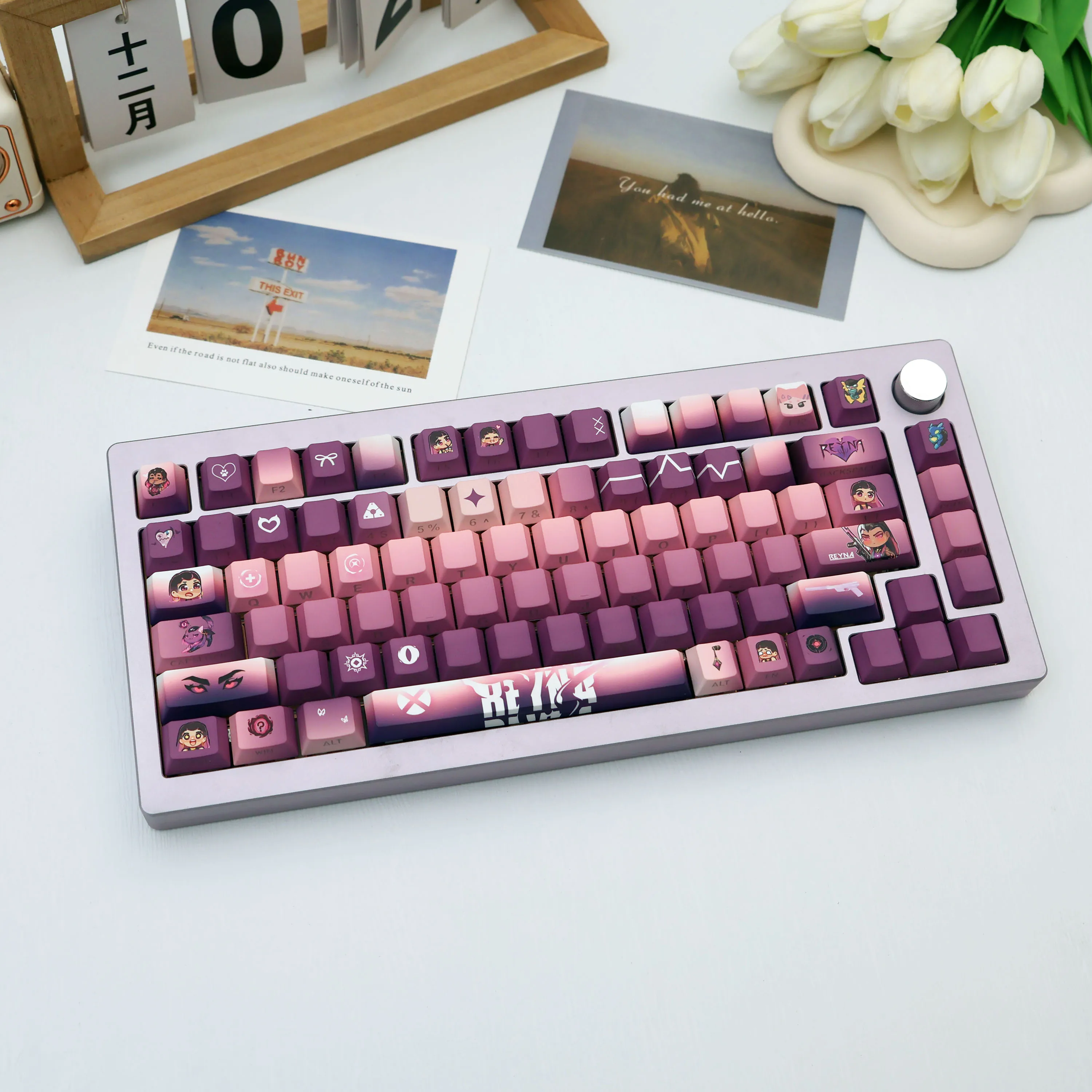 138 Keys Anime Kid PBT Keycaps Side Print Translucent Cherry Style Dye-Sub MX Switch 61 64 68 87 96 104 108
138 Keys Anime Kid PBT Keycaps Side Print Translucent Cherry Style Dye-Sub MX Switch 61 64 68 87 96 104 108