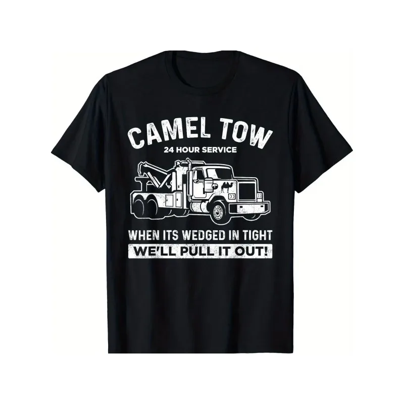 2026 New Camel Towing Humor T-Shirt Cotton Crew Neck Summer Gift for Outdoor Fans Printed T-shirt Men's and Women's Top
2026 New Camel Towing Humor T-Shirt Cotton Crew Neck Summer Gift for Outdoor Fans Printed T-shirt Men's and Women's Top