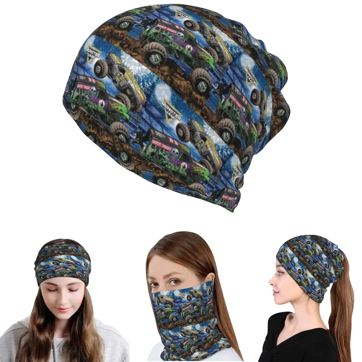 Classic Monster Jam Truck Pattern Bandana Neck Gaiter Mask Scarf Multifunction Balaclava Beanies Hat Unisex Adult All Season
Classic Monster Jam Truck Pattern Bandana Neck Gaiter Mask Scarf Multifunction Balaclava Beanies Hat Unisex Adult All Season