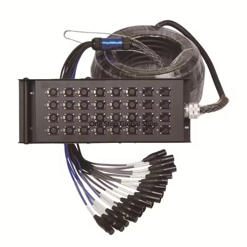 32 Channels Roll Stage Box Cable Dmx Audio De Y Power Snake XLR Cable Male to Female Multi Microphone
32 Channels Roll Stage Box Cable Dmx Audio De Y Power Snake XLR Cable Male to Female Multi Microphone