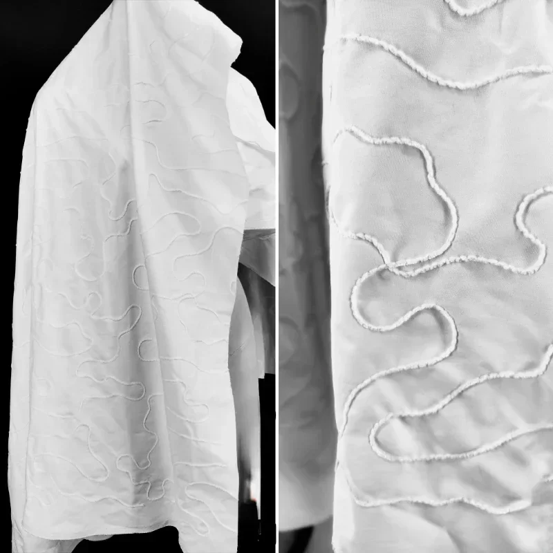 Трехмерная художественная ткань из чистого хлопкового вельвета с узором, для креативного пошива одежды, рубашек, платьев, DIY, ткань для шитья на метры
Трехмерная художественная ткань из чистого хлопкового вельвета с узором, для креативного пошива одежды, рубашек, платьев, DIY, ткань для шитья на метры