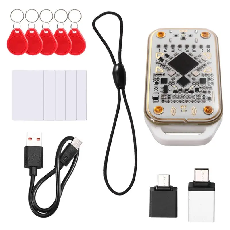 B27B Upgraded Chameleon V3.0 RFID Smart Chip Emulator Copier Reader Writer ID IC Card Smart Tag Copyer Copying Keychain Kit
B27B Upgraded Chameleon V3.0 RFID Smart Chip Emulator Copier Reader Writer ID IC Card Smart Tag Copyer Copying Keychain Kit