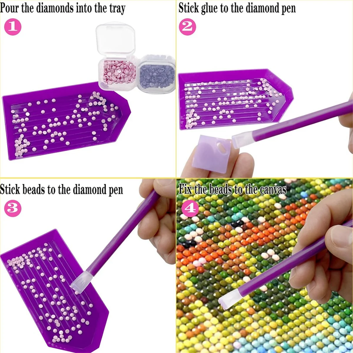 A32P_5D Diamond Art Painting Tools and Accessories Kit, Diamond Art Painting DIY Accessories
A32P_5D Diamond Art Painting Tools and Accessories Kit, Diamond Art Painting DIY Accessories