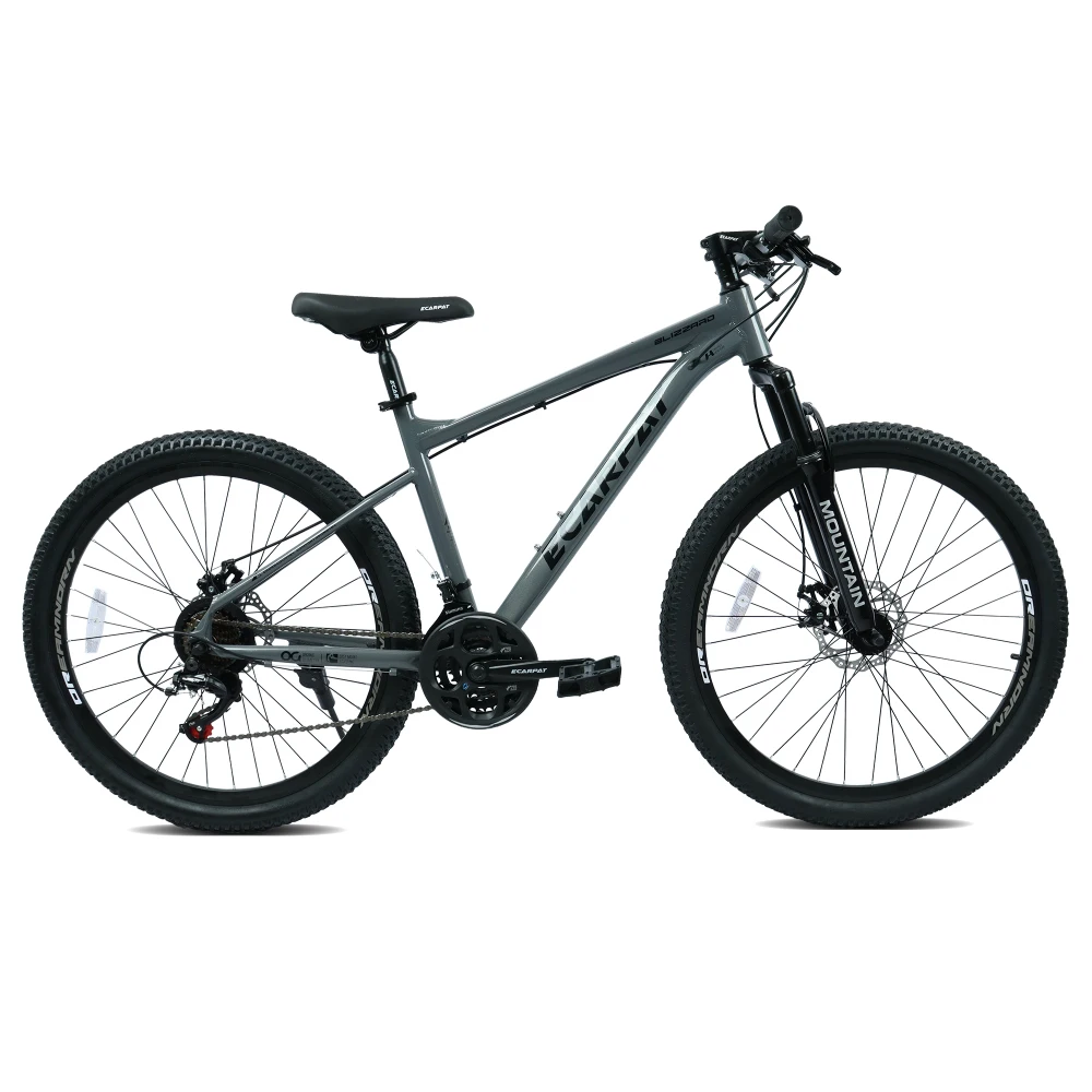 26 inch all terrain mountain bike with disc brake, 21 speed transmission system, and durable carbon steel frame, suitable for both men and women, perfect for off-road riding and travel
26 inch all terrain mountain bike with disc brake, 21 speed transmission system, and durable carbon steel frame, suitable for both men and women, perfect for off-road riding and travel