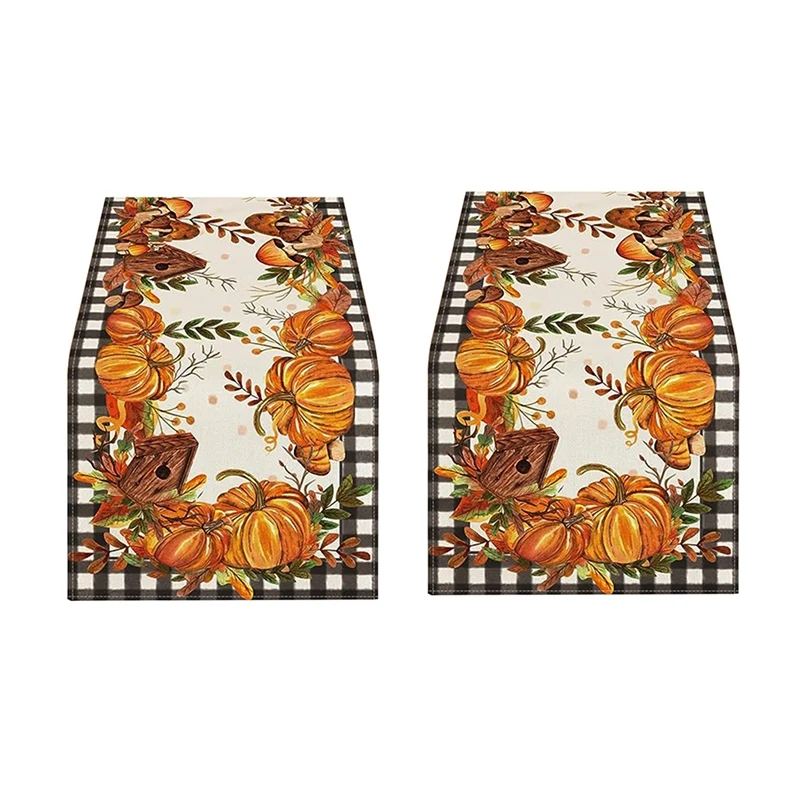 Fall Thanksgiving Tablecloth Table Runner Table Decoration Party Autumn Harvest Style Durable High Guality Easy To Use
Fall Thanksgiving Tablecloth Table Runner Table Decoration Party Autumn Harvest Style Durable High Guality Easy To Use