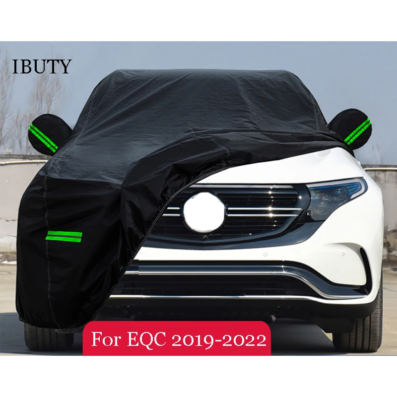 Аксессуары для Mercedes-Benz EQC 400 2019-2022, Солнцезащитный чехол для кузова автомобиля, водонепроницаемый чехол с защитой от дождя, снега, солнца, УФ-лучей, одежда
Аксессуары для Mercedes-Benz EQC 400 2019-2022, Солнцезащитный чехол для кузова автомобиля, водонепроницаемый чехол с защитой от дождя, снега, солнца, УФ-лучей, одежда