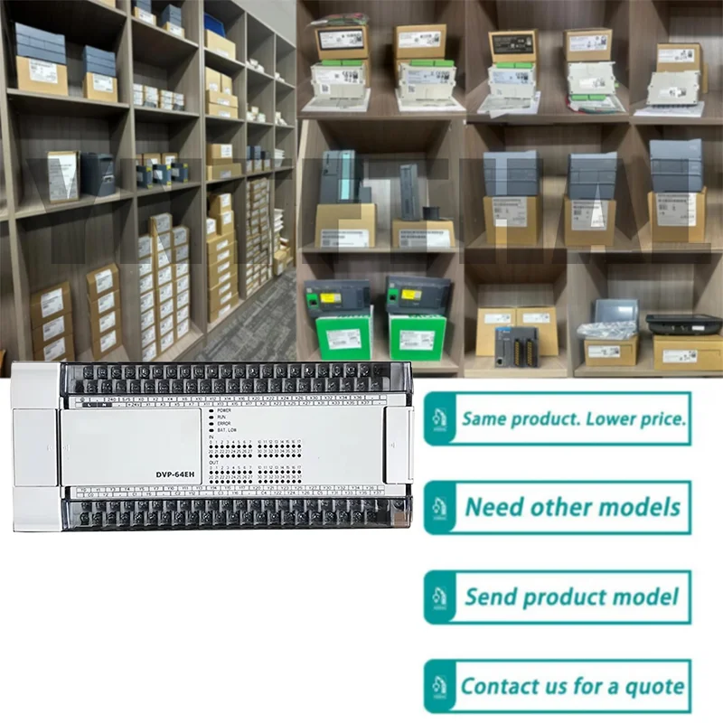 New Original DVP64EH00R3 PLC Controller
New Original DVP64EH00R3 PLC Controller