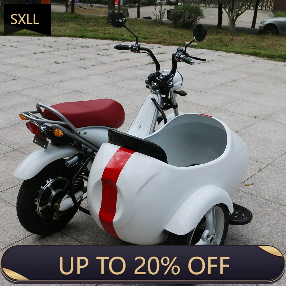 SXLL Hot Sale Electric Freight Tricycle CE Certified 800 Watts High Power Electric Scooter Tricycle 3 Wheels Adult Electric Tri
SXLL Hot Sale Electric Freight Tricycle CE Certified 800 Watts High Power Electric Scooter Tricycle 3 Wheels Adult Electric Tri