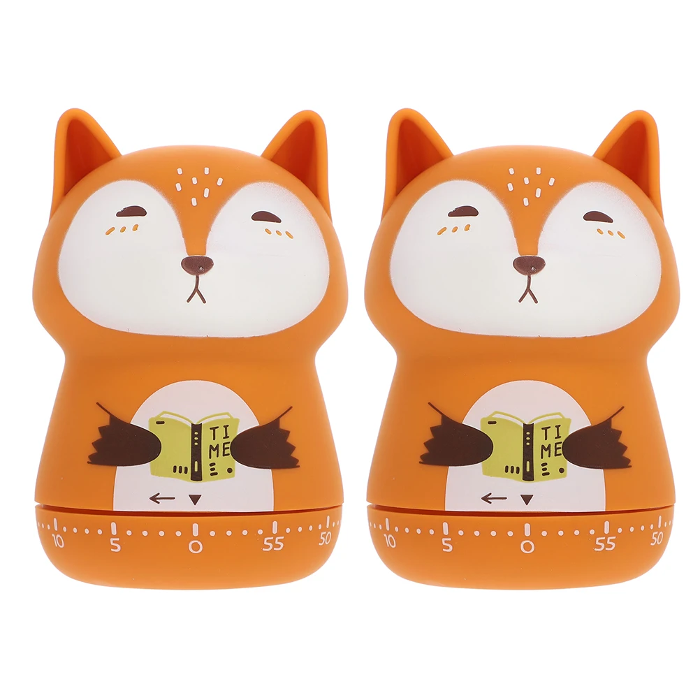 2Pcs Timer Reminder Cartoon ABS Countdown Kitchen Tool Practical Efficient Habit Training Planning Safe Easy Operation
2Pcs Timer Reminder Cartoon ABS Countdown Kitchen Tool Practical Efficient Habit Training Planning Safe Easy Operation