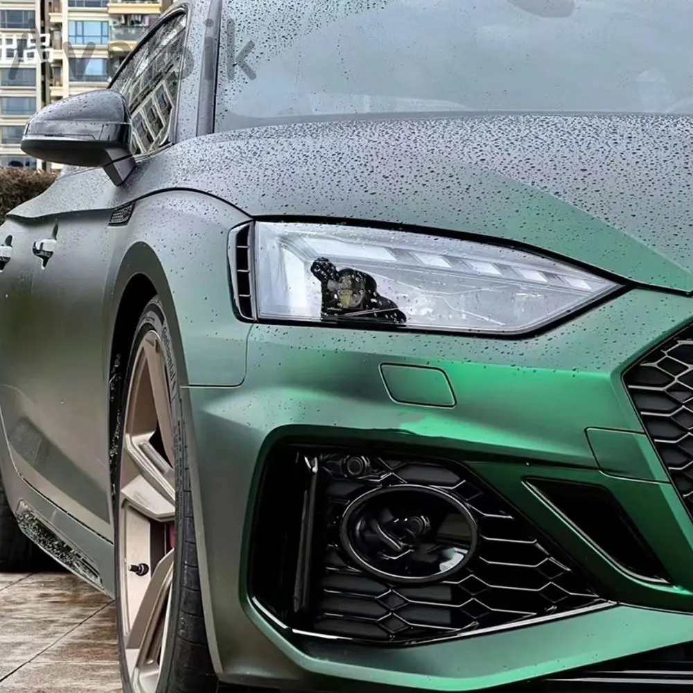 PET Super Matte Venom Green Car Interior Film Matte Green Chameleon Vinyl Wrap Film For Motorcycle Stickers With Air Release
PET Super Matte Venom Green Car Interior Film Matte Green Chameleon Vinyl Wrap Film For Motorcycle Stickers With Air Release
