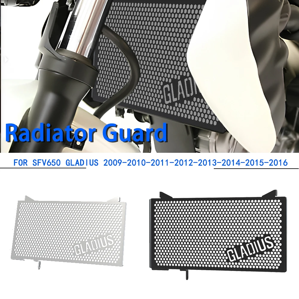 SFV 650 Motorcycle CNC Radiator Grille Guard Cover Protector For Suzuki SFV650 Gladius 2009-2016 2015 2014 2013 2012 Accessories
SFV 650 Motorcycle CNC Radiator Grille Guard Cover Protector For Suzuki SFV650 Gladius 2009-2016 2015 2014 2013 2012 Accessories