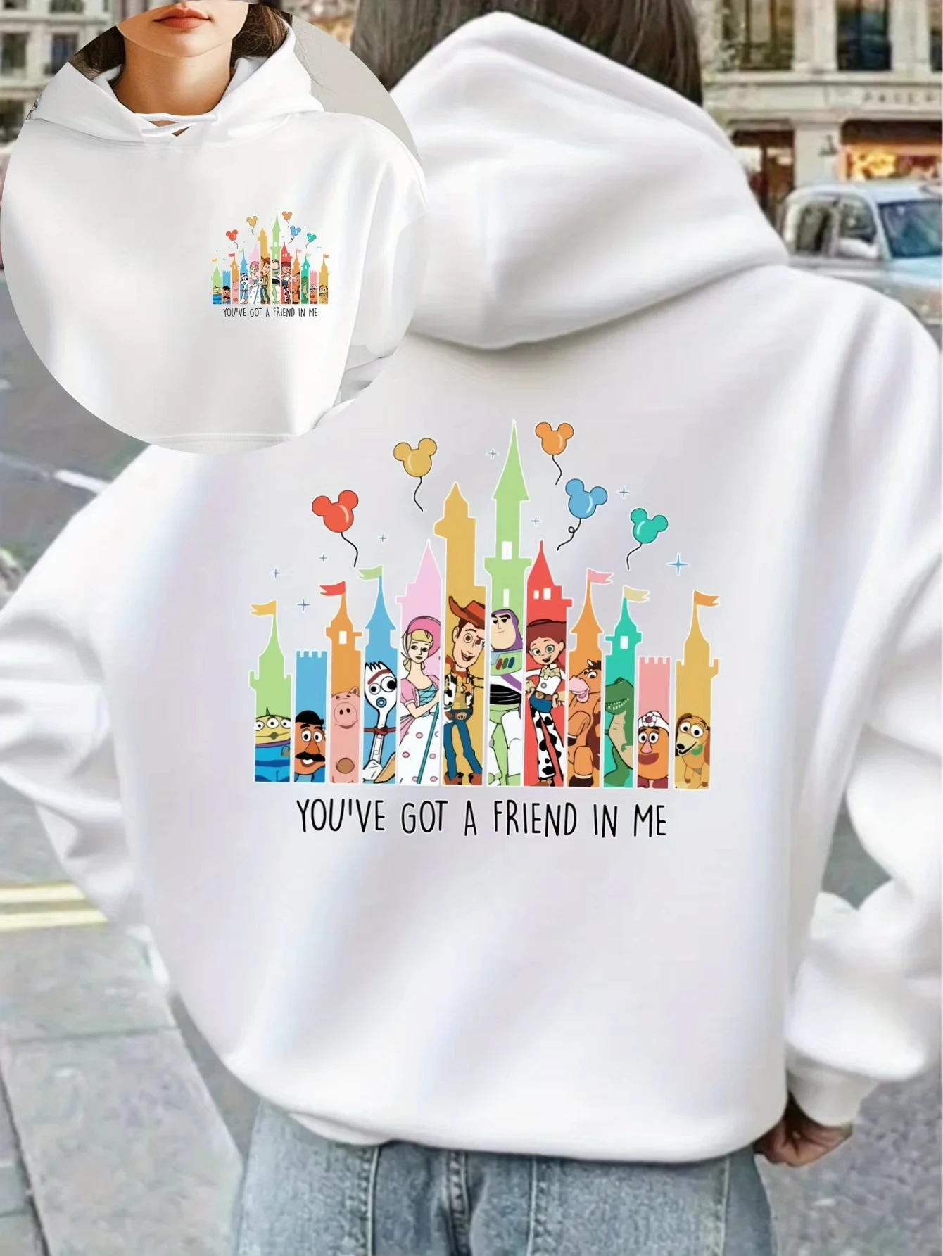 New Disney Toy Story Pattern Women Hoodie Autumn Winter Casual Unisex Pullover Sweatshirt Clothing Hoody Streetwear Oversized
New Disney Toy Story Pattern Women Hoodie Autumn Winter Casual Unisex Pullover Sweatshirt Clothing Hoody Streetwear Oversized