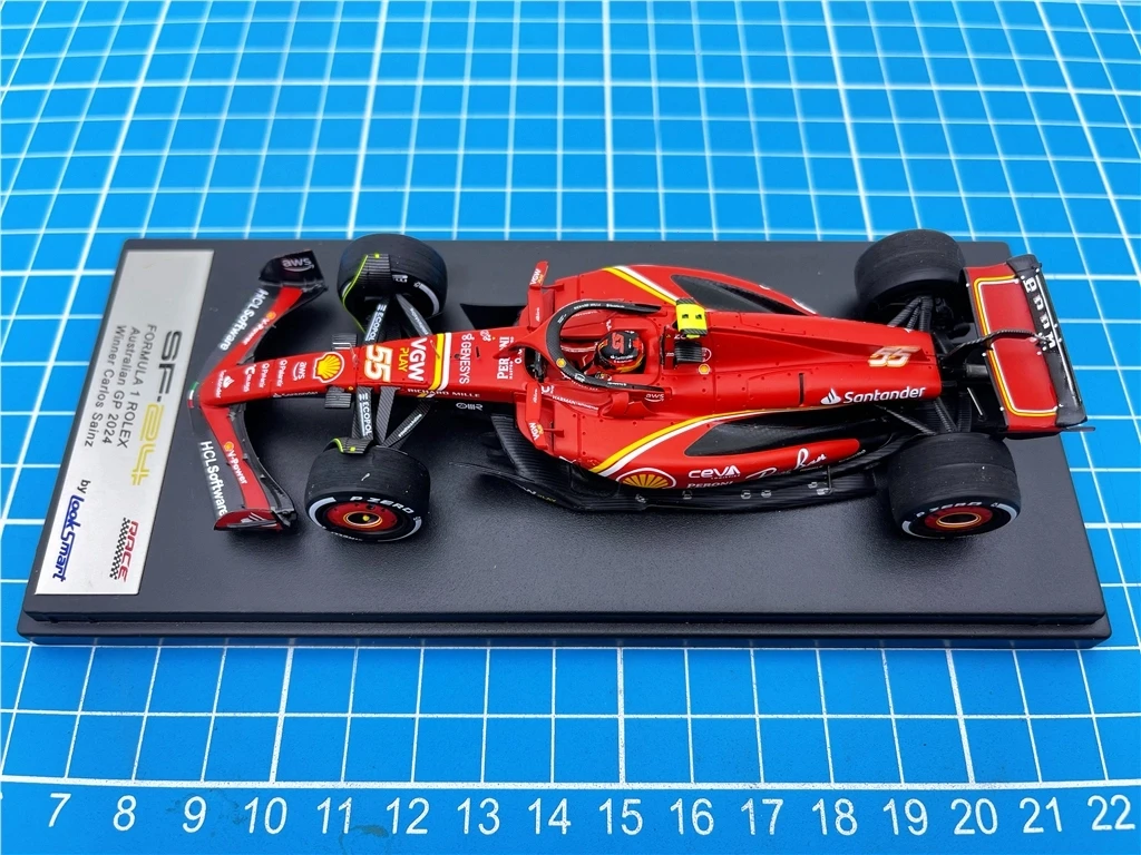 LookSmart 1:43 F1 SF-24 Sainz Australia GP 2024 Simulation Limited Edition Resin Metal Static Car Model Toy Gift
LookSmart 1:43 F1 SF-24 Sainz Australia GP 2024 Simulation Limited Edition Resin Metal Static Car Model Toy Gift