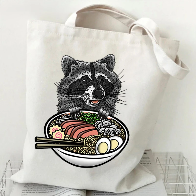 Ramen Raccoon Print Tote Bag for women students Fashionable Shoulder Bag Daily Lightweight Shopping Bag anime Handbag Purse
Ramen Raccoon Print Tote Bag for women students Fashionable Shoulder Bag Daily Lightweight Shopping Bag anime Handbag Purse