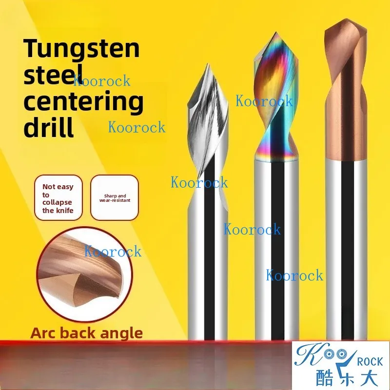 Tungsten Carbide Center Drill 60°90°120° Spotting Drill Bit for Steel Aluminum Color Coated Extended Length Positioning Chamfer
Tungsten Carbide Center Drill 60°90°120° Spotting Drill Bit for Steel Aluminum Color Coated Extended Length Positioning Chamfer