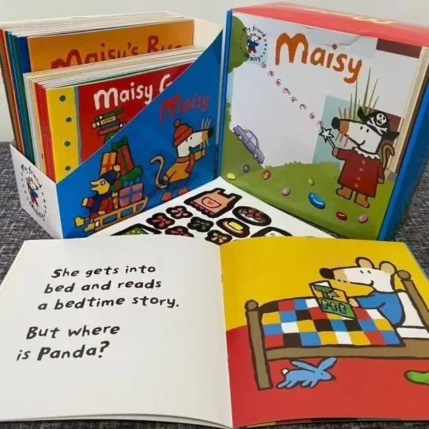 36 томов Maisy Mouse Wave, английская книжка с картинками, детская наклейка, сборник рассказов, обучение IQ EQ
36 томов Maisy Mouse Wave, английская книжка с картинками, детская наклейка, сборник рассказов, обучение IQ EQ