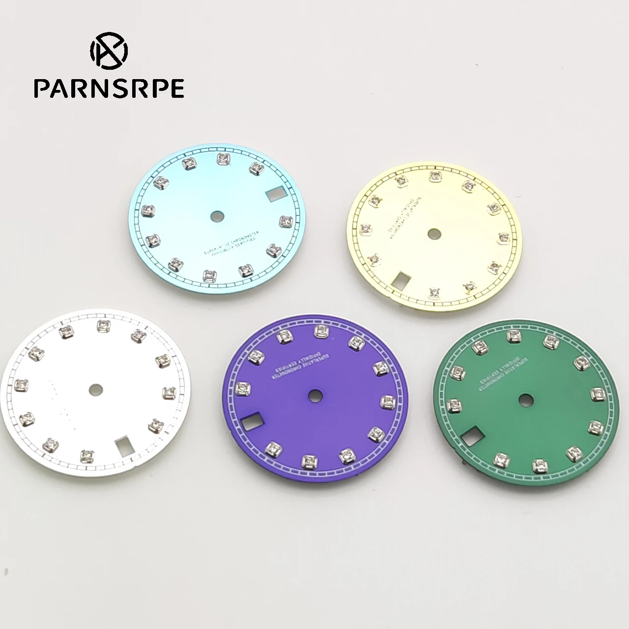 New 28.5mm Sunburst Diamond Watch Dial Mod Replacement Parts Compatible With 4R35 NH35 NH36,Accessories
New 28.5mm Sunburst Diamond Watch Dial Mod Replacement Parts Compatible With 4R35 NH35 NH36,Accessories