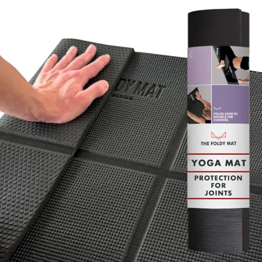 Foldable Yoga Mat Thick, in 6 Combinations; Greater Support and Protection for Joints, Body Alignment System, and Sections for
Foldable Yoga Mat Thick, in 6 Combinations; Greater Support and Protection for Joints, Body Alignment System, and Sections for