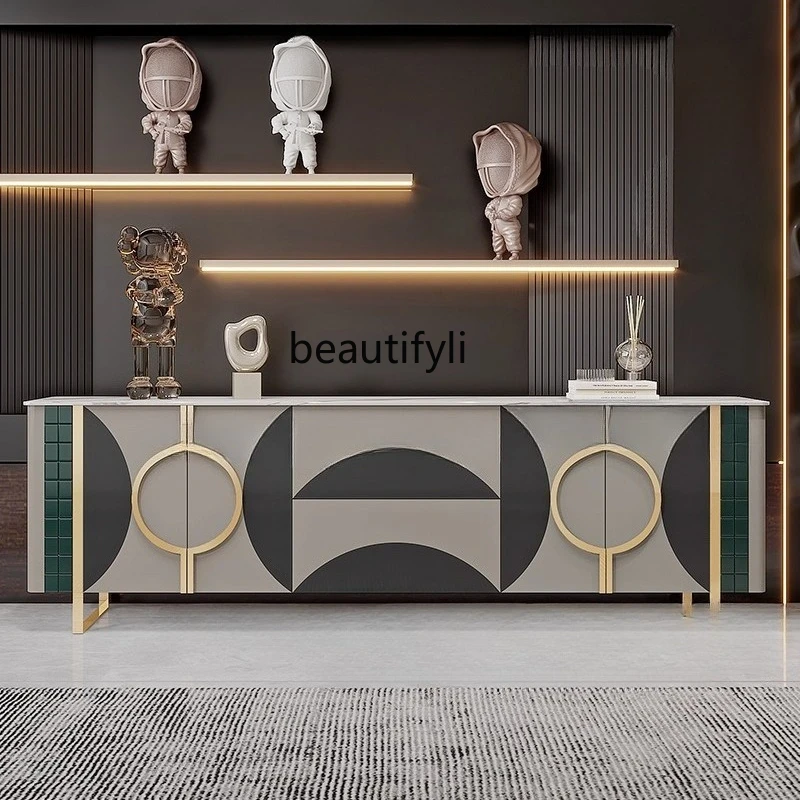 Light Luxury Rock Board TV Cabinet Combination Painted Modern Minimalist Small Apartment Living Room Floor Cabinet Solid Wood
Light Luxury Rock Board TV Cabinet Combination Painted Modern Minimalist Small Apartment Living Room Floor Cabinet Solid Wood