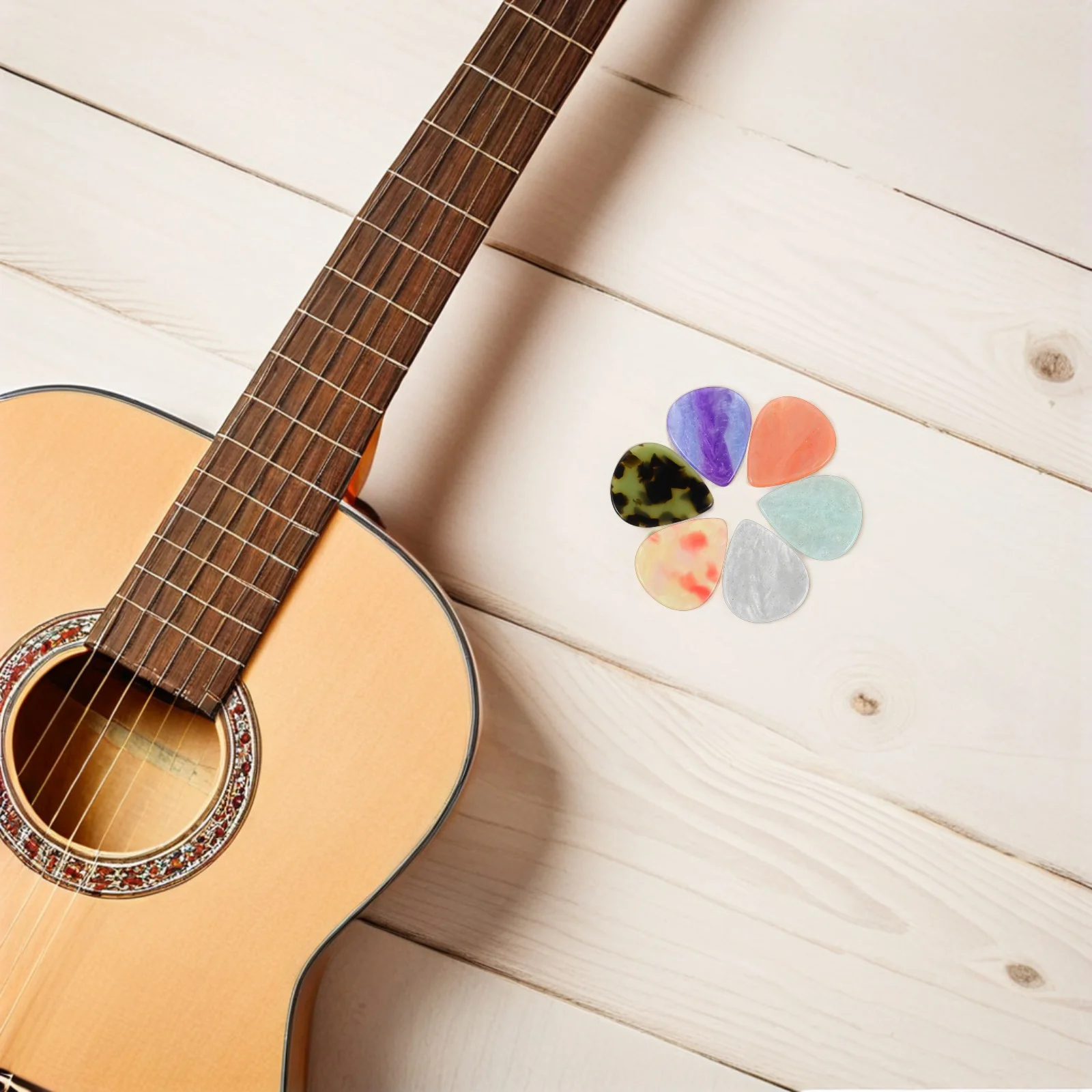 6 Pcs Resin Guitar Pick Picks for Acoustic Guitars Ukulele Electric Accessories Bass Plectrums Thumb Finger
6 Pcs Resin Guitar Pick Picks for Acoustic Guitars Ukulele Electric Accessories Bass Plectrums Thumb Finger
